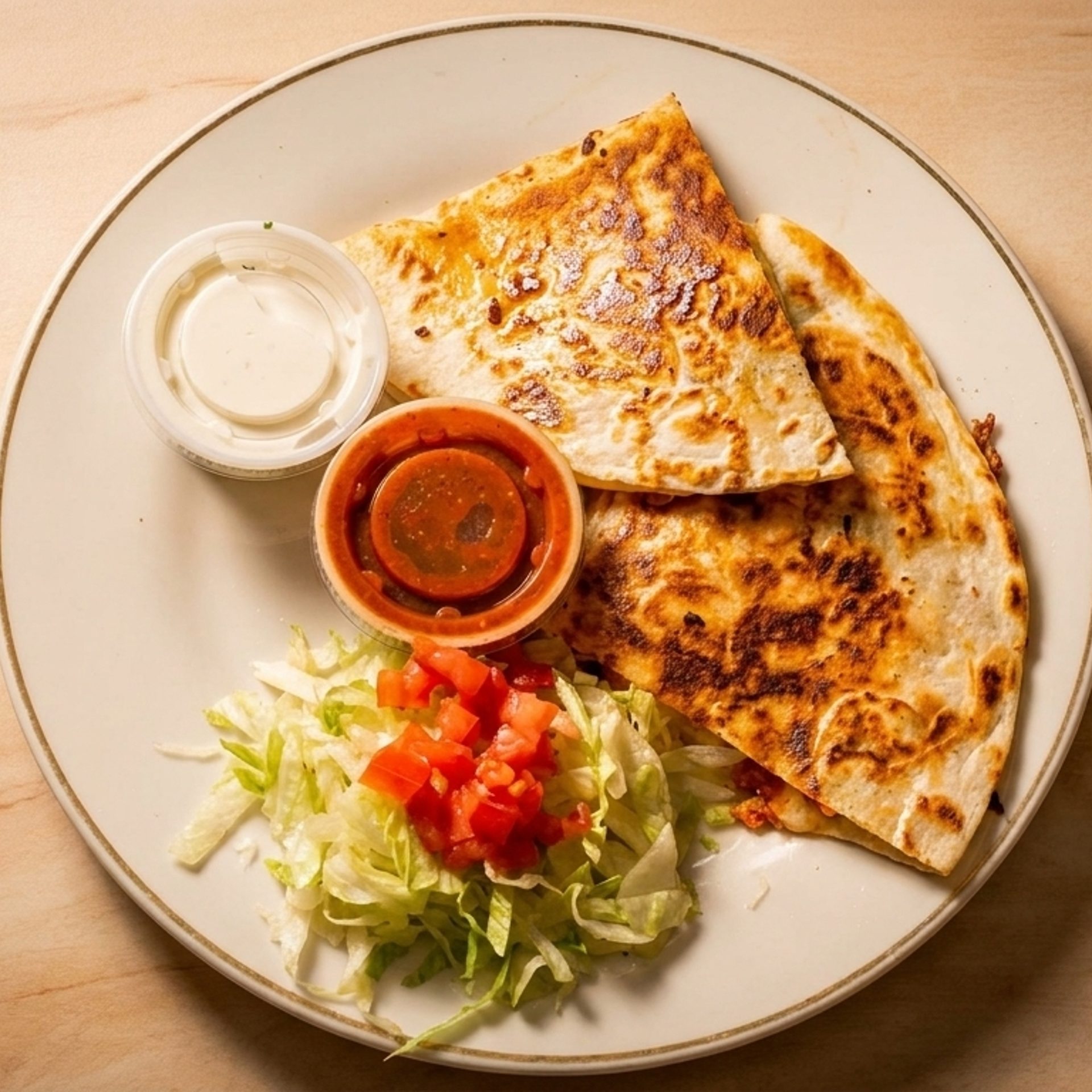 Golden Quesadillas