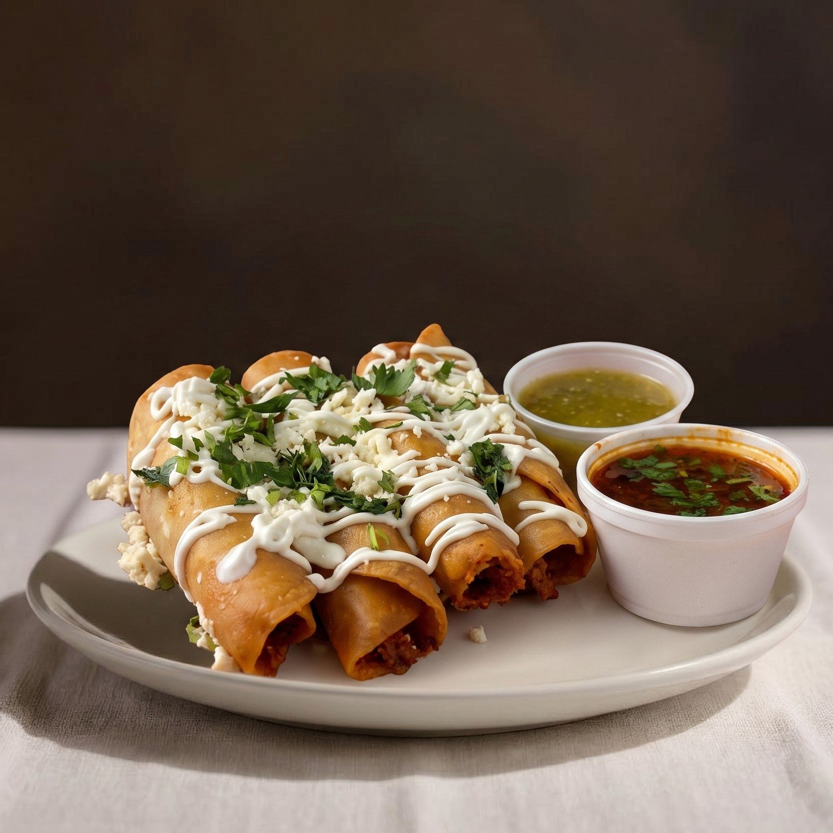 Birria Flautas.